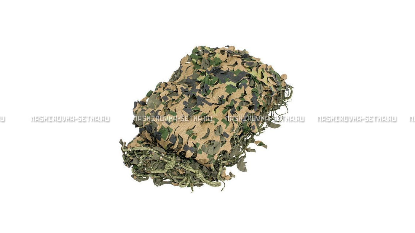 Массеть Camosystems Пейзаж-Профи Лес 3D 1,8х6 м  – купить по цене 7700 руб. в интернет-магазине в городе Ульяновск картинка 6
