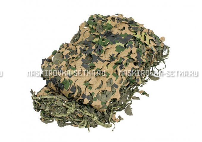 Массеть Camosystems Пейзаж-Профи Лес 3D 1,8х6 м  – купить по цене 7700 руб. в интернет-магазине в городе Ульяновск картинка 1