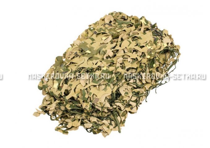 Массеть Camosystems Пейзаж-Профи Милитари 3D 1,8х6 м  – купить по цене 7700 руб. в интернет-магазине в городе Ульяновск картинка 1