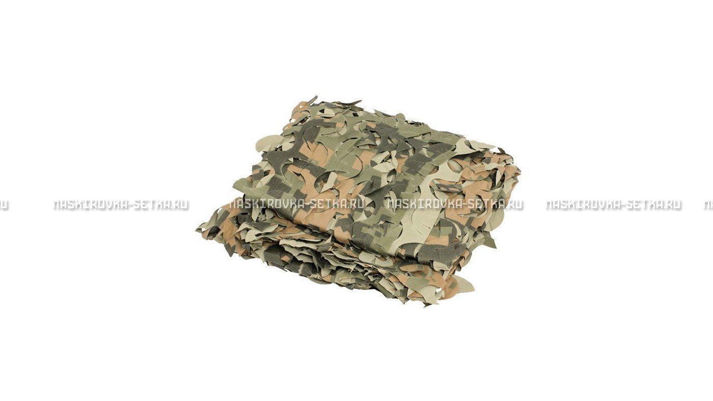 Сетка Camosystems Пейзаж Полынь 3D 2,4х3 м  – купить по цене 3100 руб. в интернет-магазине в городе Ульяновск картинка 6