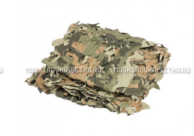 Сетка Camosystems Пейзаж Полынь 3D 2,4х3 м  – купить по цене 3100 руб. в интернет-магазине в городе Ульяновск картинка 1
