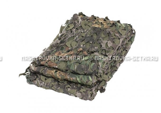 Сетка Camosystems Пейзаж Тайга 4D 2,4х3 м  – купить по цене 3600 руб. в интернет-магазине в городе Ульяновск картинка 1