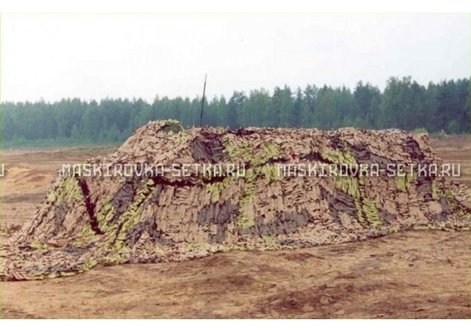 Маскировочная сетка МКТ-4П Поле 3х6 м – купить по цене 8700 руб. в интернет-магазине в городе Ульяновск картинка 1