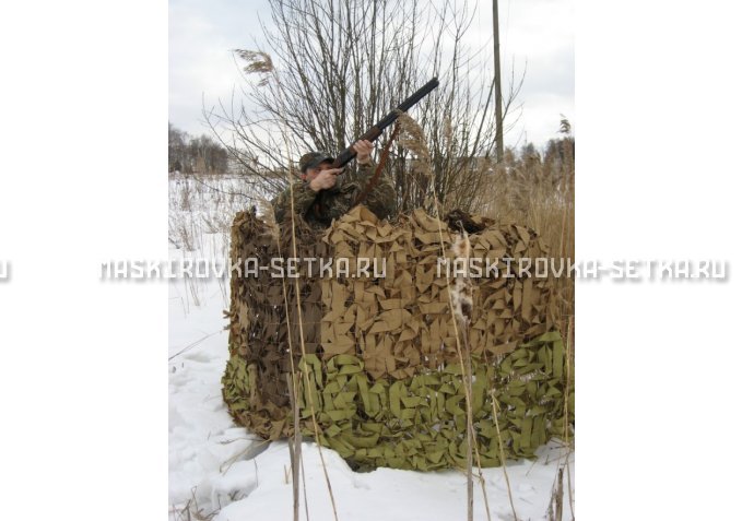 Маскировочная сеть МКТ-2П Поле 2х6 м – купить по цене 3500 руб. в интернет-магазине в городе Ульяновск картинка 3