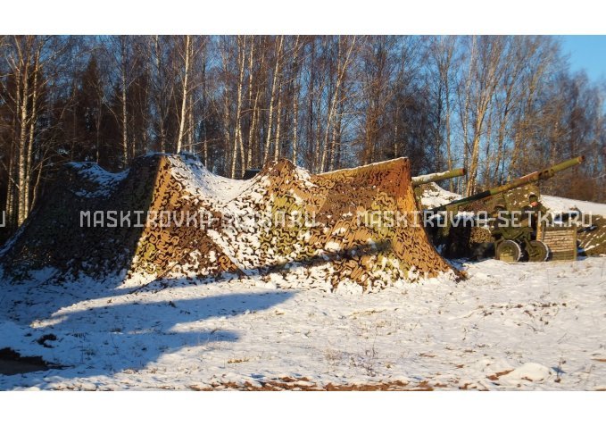 Маскировочная сеть МКТ-2П Поле 2х6 м – купить по цене 3500 руб. в интернет-магазине в городе Ульяновск картинка 6