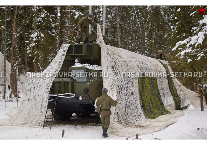 Маскировочный комплект МКТ-2С Снег 12х18 м без АП – купить по цене 58200 руб. в интернет-магазине в городе Ульяновск картинка 8