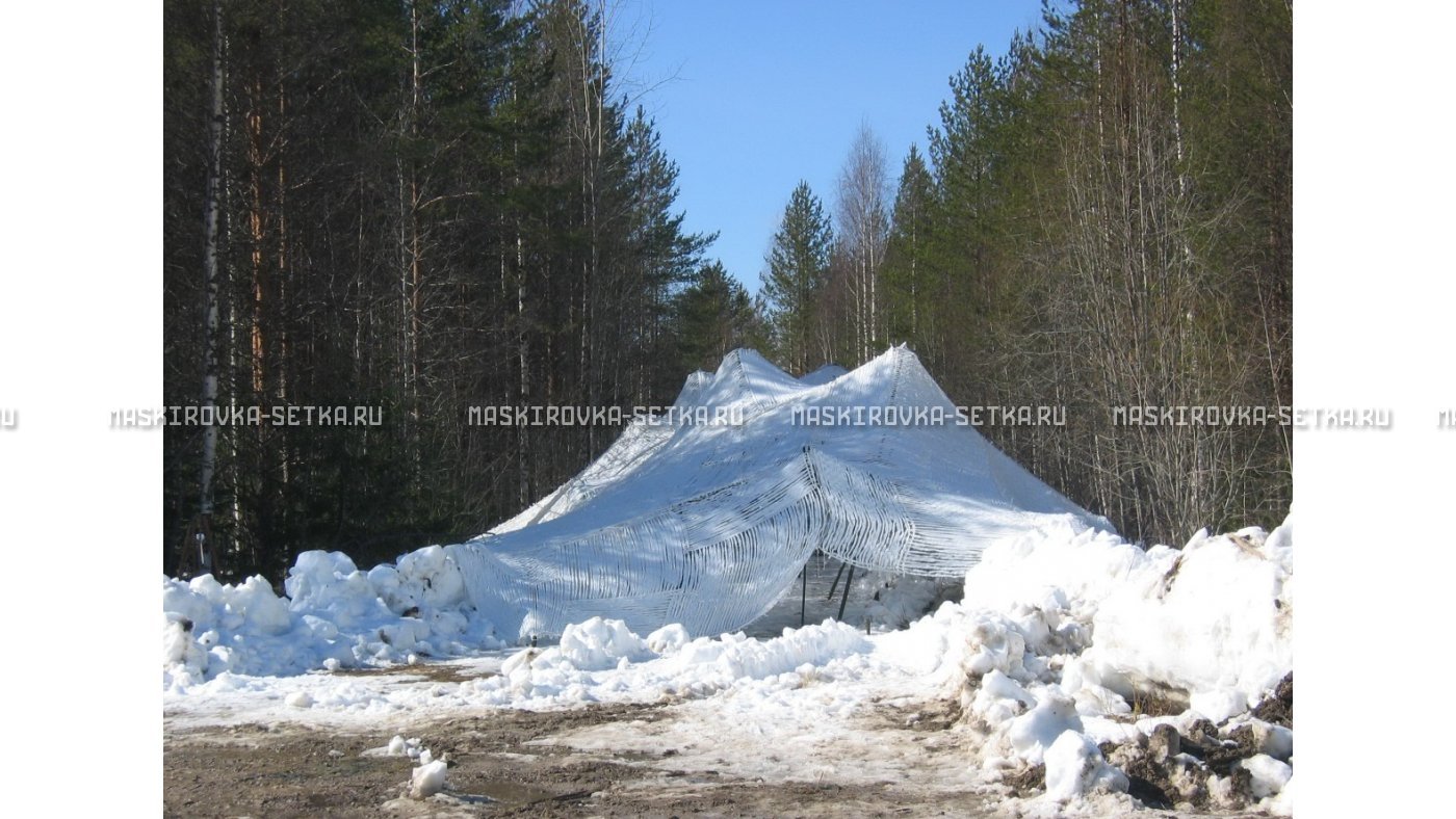 Маскировочная сеть МКТ-2С Снег 3х6 м – купить по цене 4400 руб. в интернет-магазине в городе Ульяновск картинка 18