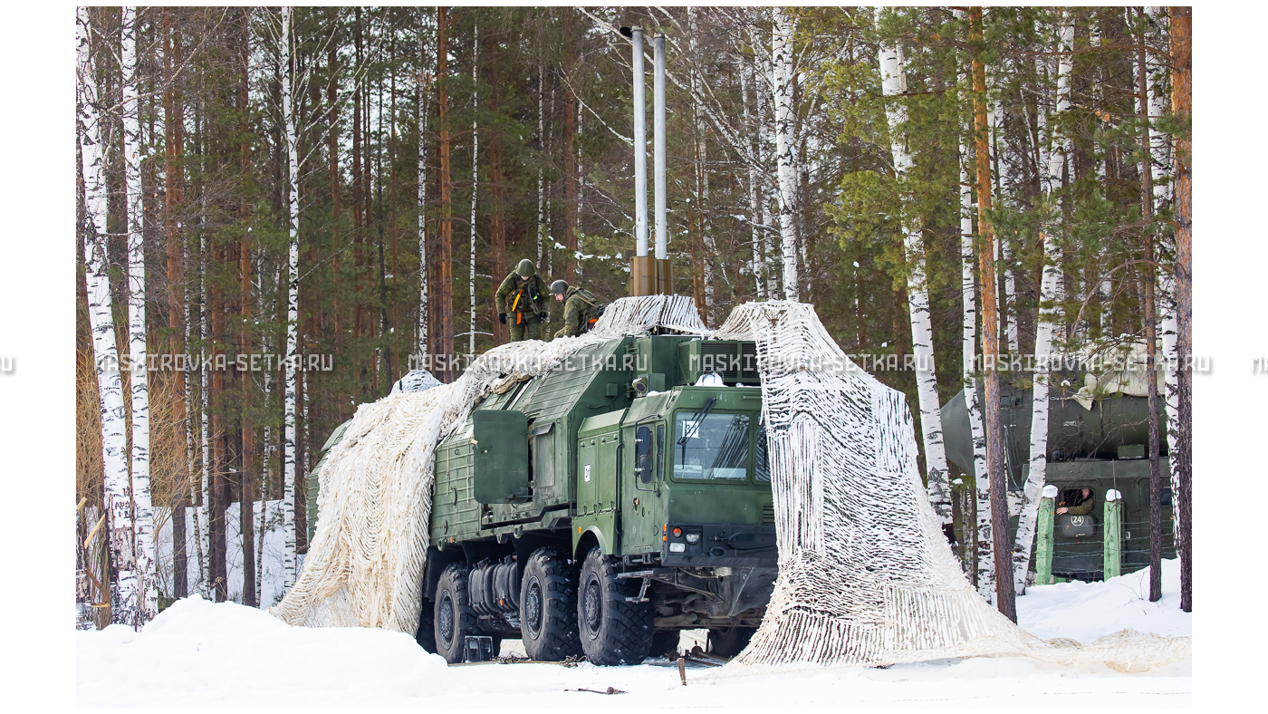 Маскировочный комплект МКТ-2С Снег 12х18 м без АП – купить по цене 58200 руб. в интернет-магазине в городе Ульяновск картинка 28