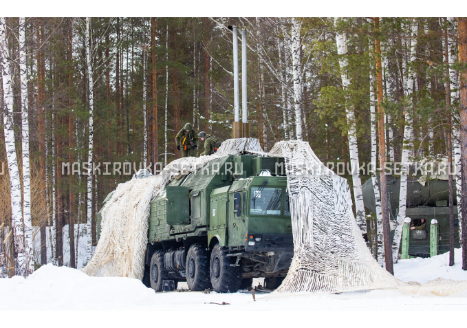 Маскировочный комплект МКТ-2С Снег 12х18 м без АП – купить по цене 58200 руб. в интернет-магазине в городе Ульяновск картинка 5
