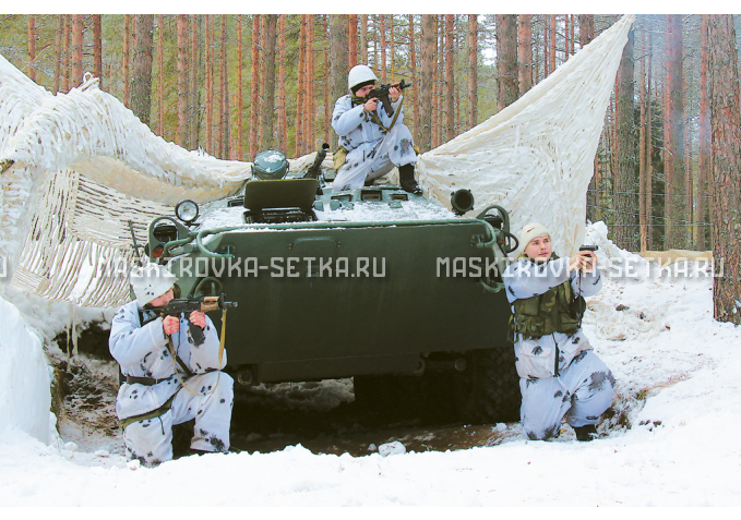 Маскировочный комплект МКТ-2С Снег 12х18 м без АП – купить по цене 58200 руб. в интернет-магазине в городе Ульяновск картинка 6